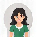 Abstract, stylized avatar icon