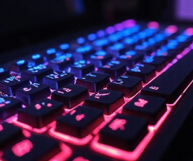 Gaming Mechanical Keyboard with RGB lighting